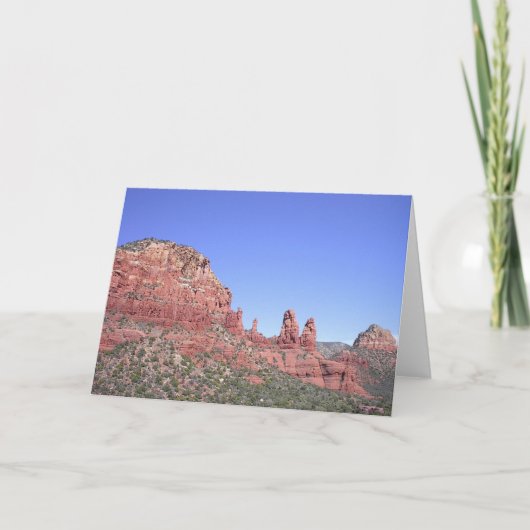 Blanco Wenskaart Kaart (Voorkant)