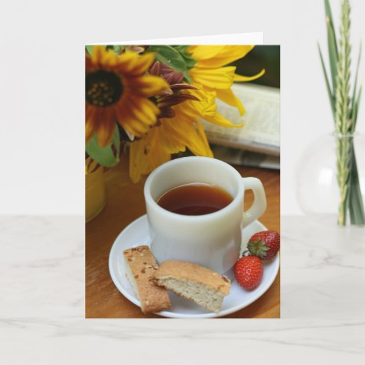 Blanco Wenskaart Kaart (Voorkant)