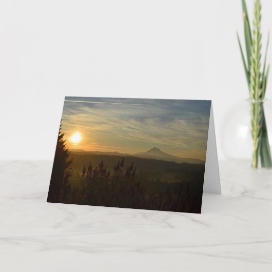 Blanco Wenskaart Kaart (Voorkant)