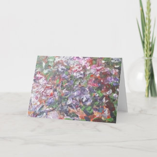 Blanco wenskaart kaart