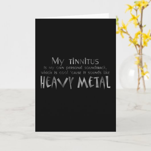 Blanco Wenskaart Kaart (Gele Bloem)