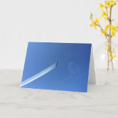 Blanco Wenskaart Kaart (Gele Bloem)