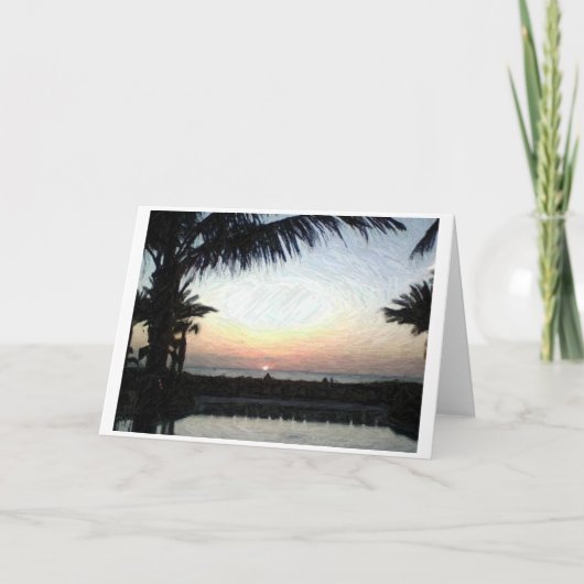 Blanco Wenskaart Kaart (Voorkant)