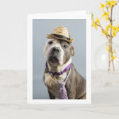 Blanco wenskaart kaart (Gele Bloem)