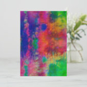 Blanco Wenskaart met achtergrond tie Feestdagenkaart (Staand voorkant)