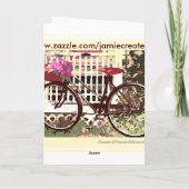 Blanco Wenskaart notitie Kaart (Achterkant)