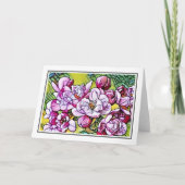 Blanco Wenskaart - SG Lilacs Kaart (Voorkant)