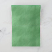 Blanco Wenskaart van de Douane; Samoyed in de tuin Kaart (Binnen)