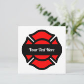 Blanco Wenskaart van de St. Florians-vierkant (Staand voorkant)