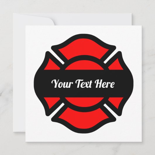 Blanco Wenskaart van de St. Florians-vierkant (Voorkant)