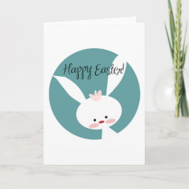 Blanco Wenskaart voor snuitpaasbundel Feestdagen Kaart