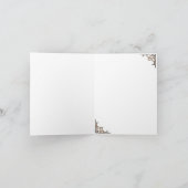 Blanco Wenskaarten herfstkleuren Bedankkaart (Binnen)