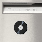 Blanco wit platenlabel magneet (Insitu (Vaatwasser))