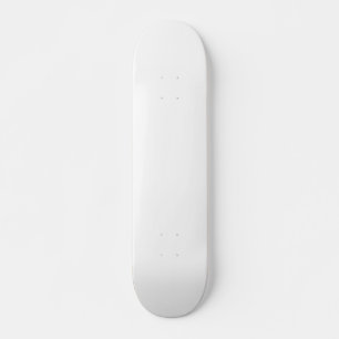 Blanco wit skateboard: ontwerp 7 3/4 inch blanco persoonlijk skateboard