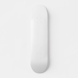 Blanco wit skateboard: ontwerp 7 3/4 inch blanco persoonlijk skateboard