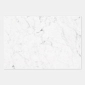 Blanco witte marmer inpakpapier vel (Voorkant)