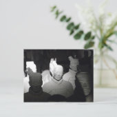 Blanco y Negro Foto Guerreros de Xiam China Briefkaart (Staand voorkant)