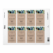 Blanco zout-smeltlabels etiket (Full Sheet)