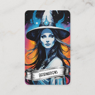 Blank Affirmation Cards Visitekaartje