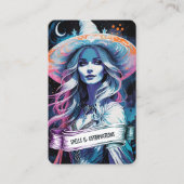 Blank Affirmation Spell Cards Visitekaartje (Voorkant)