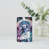 Blank Affirmation Spell Cards Visitekaartje (Staand voorkant)