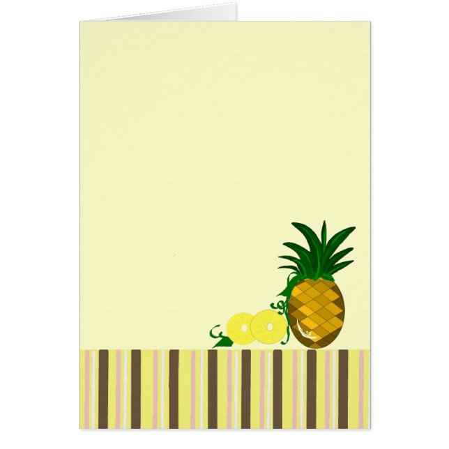 Blank - ananas (Voorkant)