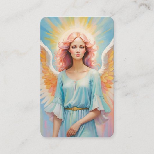 Blank Angel Oracle Message Cards Visitekaartje (Voorkant)