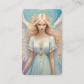 Blank Angel Oracle Messages Cards Visitekaartje (Voorkant)