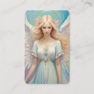 Blank Angel Oracle Messages Cards Visitekaartje