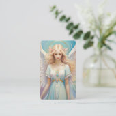 Blank Angel Oracle Messages Cards Visitekaartje (Staand voorkant)