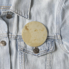 Blank Antiek Gevlekt 1870's Papier Ronde Button