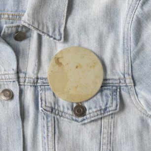 Blank Antiek Gevlekt 1870's Papier Ronde Button