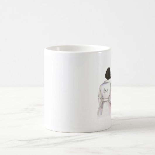 BLANK BACK Mok Black Bob Bride Dk Lg Waves Bm (Center)