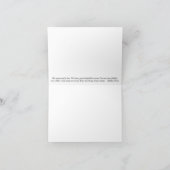 Blank Bedankt Christelijke opmerking Kaart (Binnen)