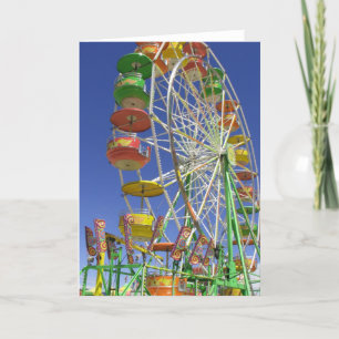 Blank binnenin, Ferris Wheel Bedankkaart