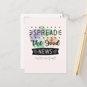 Blank Bloemen Briefkaart