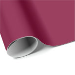 Blank Bordeaux  Classic Retro Solid Color Cadeaupapier<br><div class="desc">Elegant Cool Classic Retro Blank Bordeaux  Solid Color Custom Sjabloon Crafts & Party Supplies Cadeauverpakking Supplies / 30 inch x 6 feet Cadeaupapier.</div>
