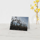 Blank_Breezy Corn Stalks Kaart (Gele Bloem)
