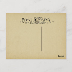 Blank Briefkaart perkament  beige achtergrond