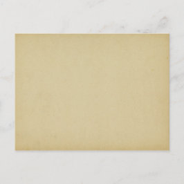 Blank Briefkaart perkament  beige achtergrond