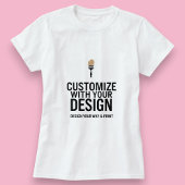Blank Business Corporate Customizable Simple  T-shirt