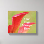 Blank Calla Lily Canvas (Voorkant)