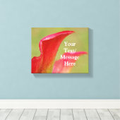 Blank Calla Lily Canvas (Insitu (Houten vloer))