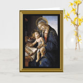 Blank Card - Madonna en Child Kaart (Gele Bloem)