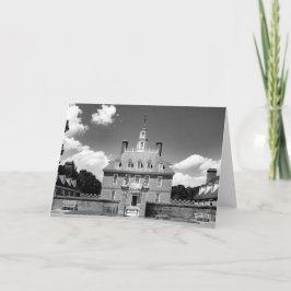 Blank Card - The Governor's Palace Kaart