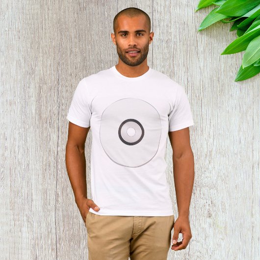 Blank CD Mannen T-shirt