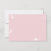 Blank Celestial Starlight bevestiging/offerte Bedankkaart (Voorkant)