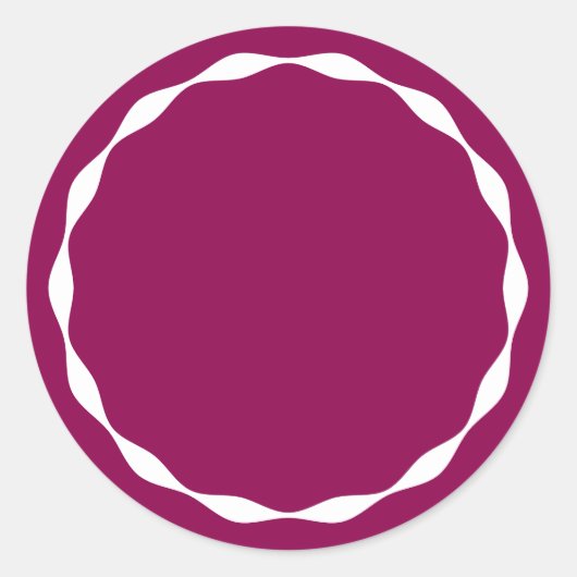 Blank Circle Custom Spice Container Sticker (Voorkant)