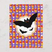 Blank Crazy Candy Corn Halloween Verkoop Briefkaart (Voorkant)
