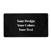 Blank - Creëer je eigen aangepaste Etiket (Voorkant)